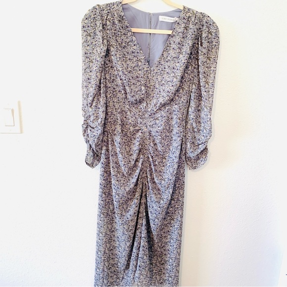 Floret Studios Floral Midi Dress NWT - Picture 4 of 13